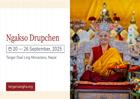 Joy of Living Levels 1 & 2 Teaching at Tergar Oselling Monastery, Nepal