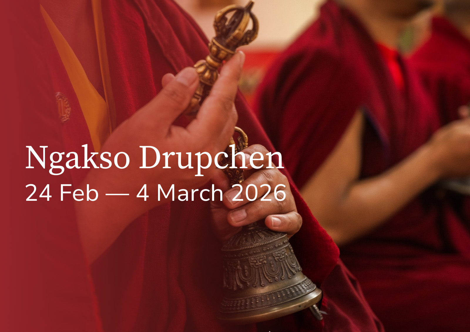 2026 Drupchen Puja and Empowerment at Tergar Osel Ling Monastery, Nepal