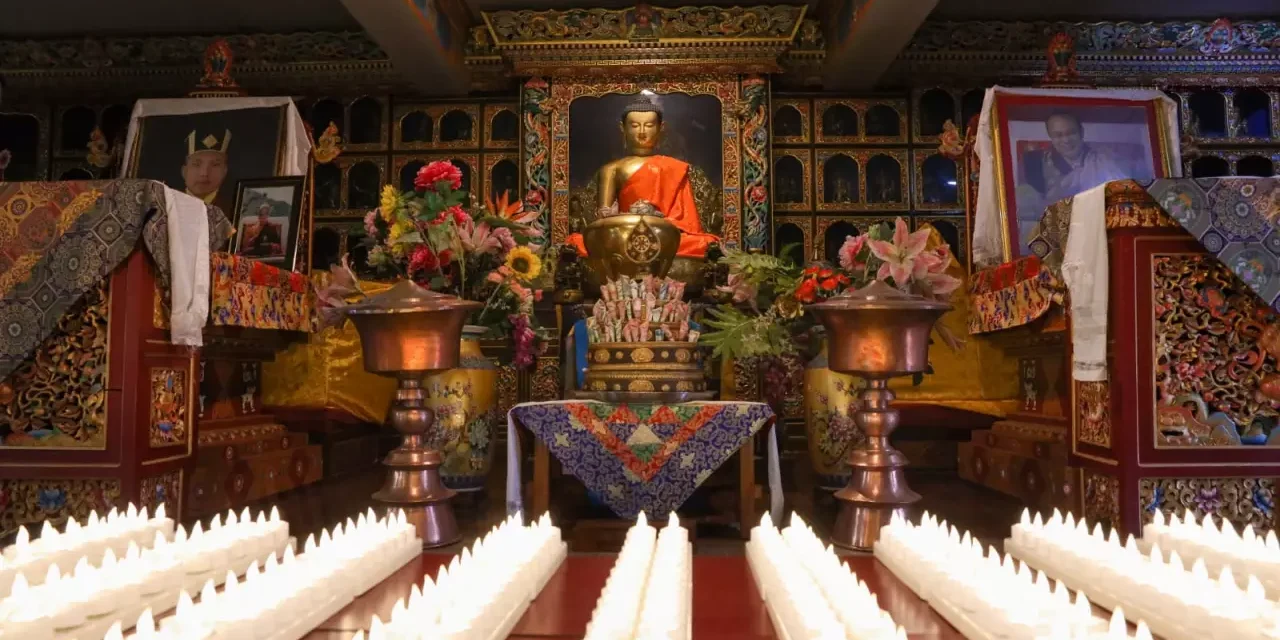 Prayer Rituals in Tergar Osel Ling Monastery