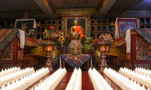 Prayer Rituals in Tergar Osel Ling Monastery