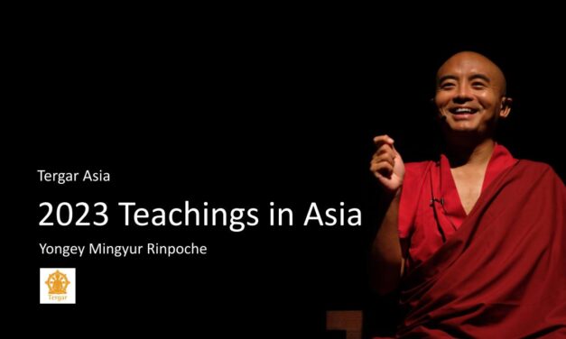 Save the date!<br>Mingyur Rinpoche’s teachings in Asia in 2023